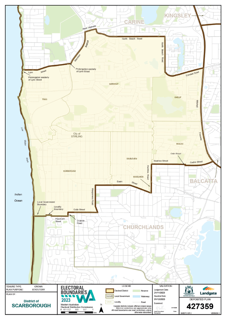 Scarborough Electoral Map